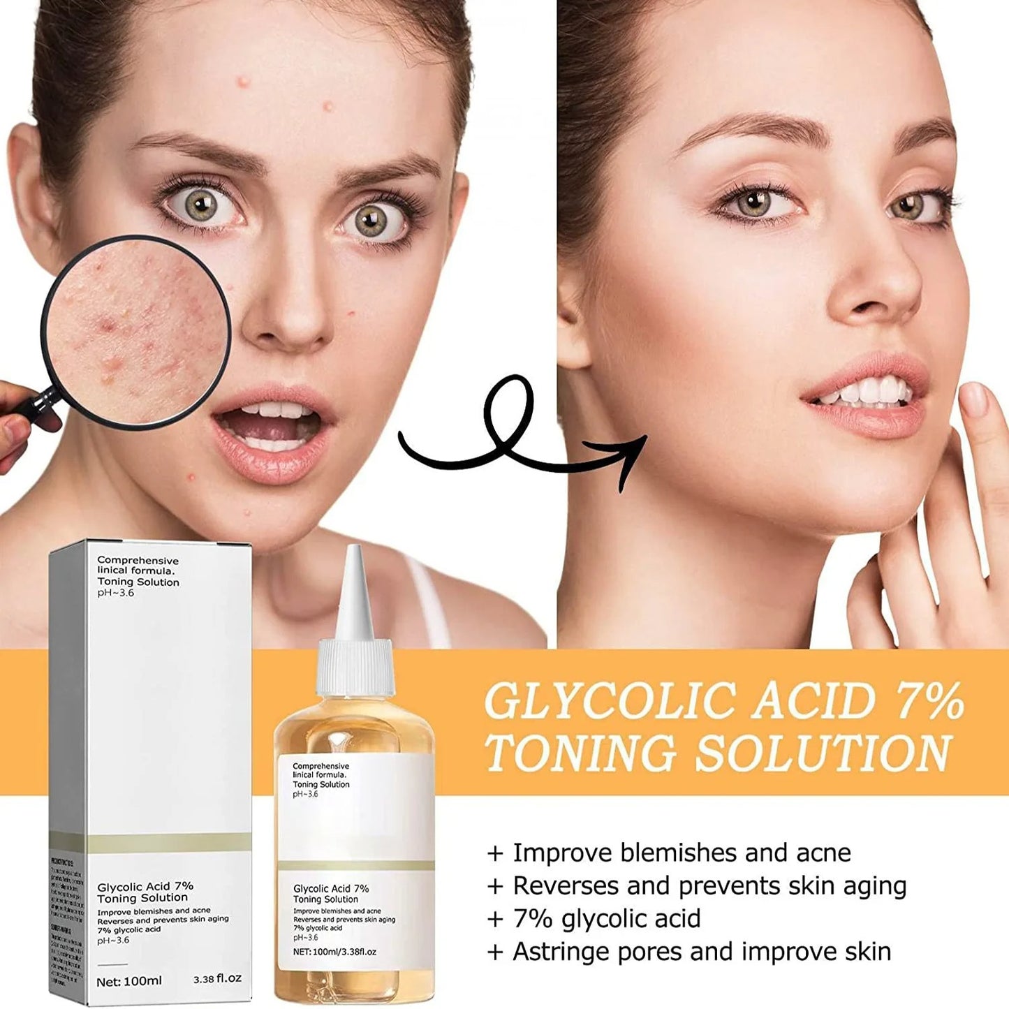 Glycolic Acid 7% Exfoliating Toner